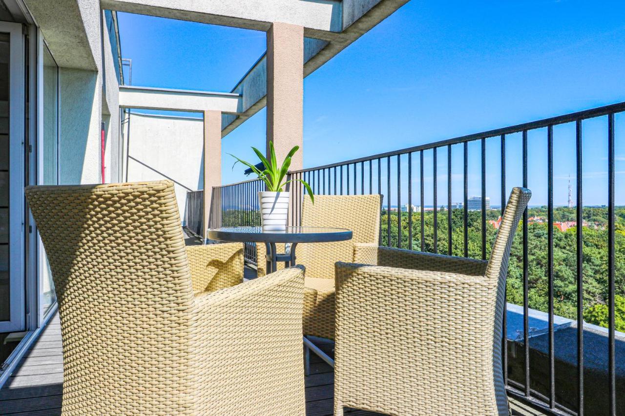 Apartament Morena Z Widokiem Z Tarasu Na Morze Świnoujście Exterior foto